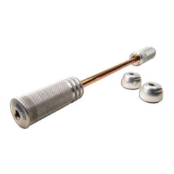 Fussraster Stunt für Booster NG, silber NETTOPREIS