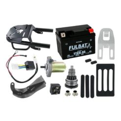 Elektro-Umrüstkit Bye Bike mit Anlasser und Gepäckträger (ohne Blinker)