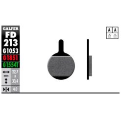 Bremsbeläge Galfer Bike PRO (Magura)