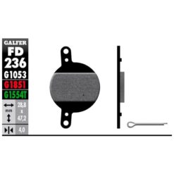 Bremsbeläge Galfer Bike PRO (MAGURA)