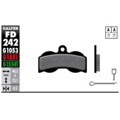 Bremsbeläge Galfer Bike Performance (HOPE)