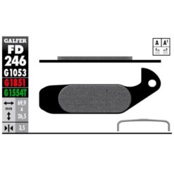 Bremsbeläge Galfer Bike PRO