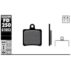 Bremsbeläge Galfer Bike Performance (HOPE)