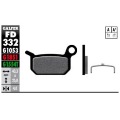 Bremsbeläge Galfer Bike Advanced (FORMULA)