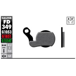 Bremsbeläge Galfer Bike Advanced (MAGURA)