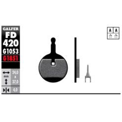 Bremsbeläge Galfer Bike Advanced (AVID)