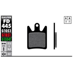 Bremsbeläge Galfer Bike PRO (HOPE)