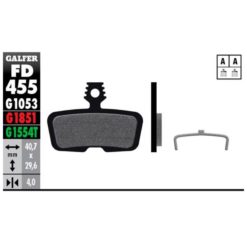 Bremsbeläge Galfer Bike Performance (AVID, SRAM)