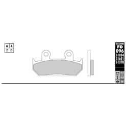 Bremsbelag Galfer Sinter-Street (Paar)