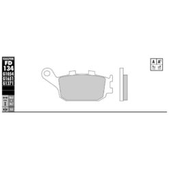 Bremsbelag Galfer Sinter-Street (Paar)