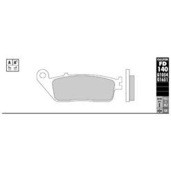 Bremsbelag Galfer Semi-Metal (Paar)