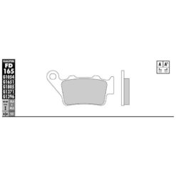 Bremsbelag Galfer Sinter-Offroad (Paar)