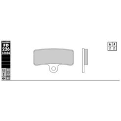 Bremsbelag Galfer Semi-Metal