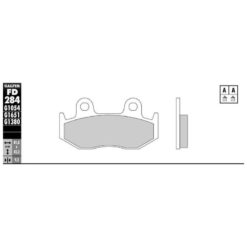 Bremsbelag Galfer Sinter-Scooter (Paar)