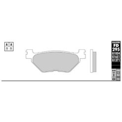 Bremsbelag Galfer Sinter-Street (Paar)