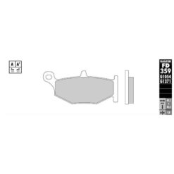 Bremsbeläge Galfer Sinter-Street (Paar)