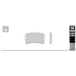 Bremsbelag Galfer Semi-Metal (Paar)