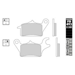Bremsbeläge Galfer Sinter-Scooter