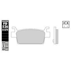 Bremsbeläge Galfer Sinter-Street