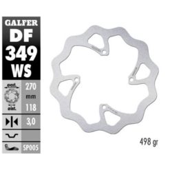 Bremsscheibe Galfer WS 270/118/3 mm