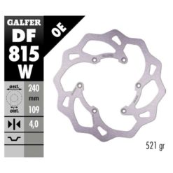 Bremsscheibe Galfer W 240/109/4 mm (Beta)