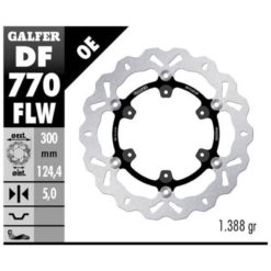 Bremsscheibe Galfer FLW 300/124.4/5mm