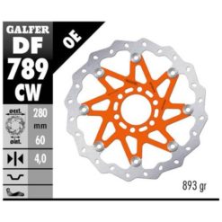 Bremsscheibe Galfer CW 280/60/4mm