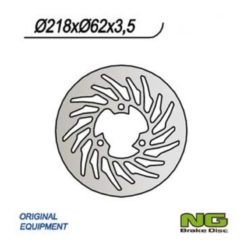 Bremsscheibe NG Brake Disc 218/62/3.5mm (3 Loch)