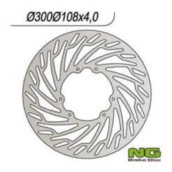 Bremsscheibe NG Brake Disc 300/108/4mm (6 Loch)