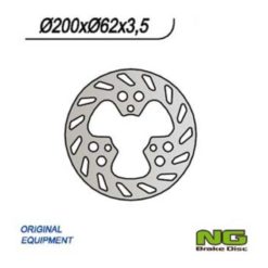 Bremsscheibe NG Brake Disc 200/62/3.5mm (3 Loch)