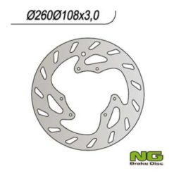 Bremsscheibe NG Brake Disc 260/108/3mm (6 Loch)