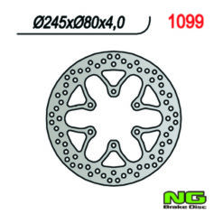 Bremsscheibe NG Brake Disc 245/80/4mm (6 Loch)