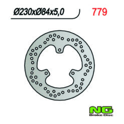 Bremsscheibe RMS original 230/84/5mm