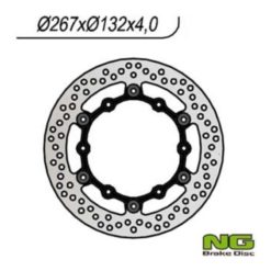 Bremsscheibe NG Brake Disc 267/132/4mm (6 Loch)