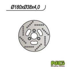Bremsscheibe NG Brake Disc 180/38/4mm (3 Loch)