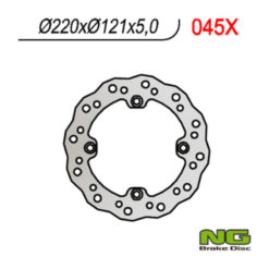 Bremsscheibe NG Brake Disc 220/121/5mm (4 Loch)