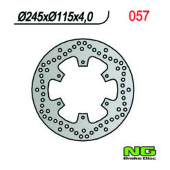 Bremsscheibe NG Brake Disc 245/115/4mm (6 Loch)