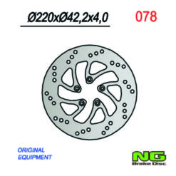 Bremsscheibe NG Brake Disc 220/42/4mm (5 Loch)