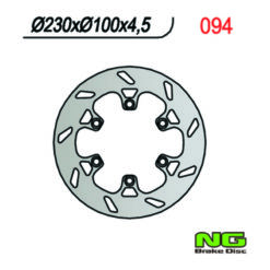 Bremsscheibe NG Brake Disc 230/100/4.5mm (6 Loch)