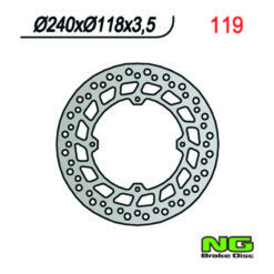 Bremsscheibe NG Brake Disc 240/118/3.5mm (4 Loch)