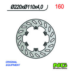 Bremsscheibe NG Brake Disc 220/110/4mm (6 Loch)