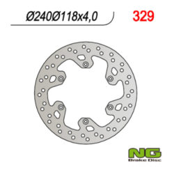 Bremsscheibe NG Brake Disc 240/118/4mm (6 Loch)