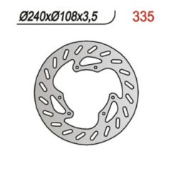 Bremsscheibe NG Brake Disc 240/108/3.5mm (6 Loch)