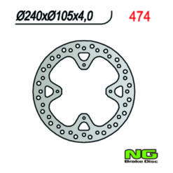 Bremsscheibe NG Brake Disc 240/105/4mm (4 Loch)
