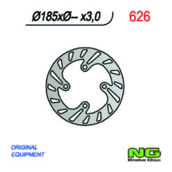 Bremsscheibe NG Brake Disc 185/72/3mm (4 Loch)