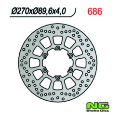 Bremsscheibe NG Brake Disc 270/90/4mm (6 Loch)