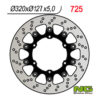 Bremsscheibe NG Brake Disc 320/127/5mm (6 Loch)