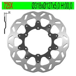 Bremsscheibe NG Brake Disc 318/127/5mm (6 Loch)