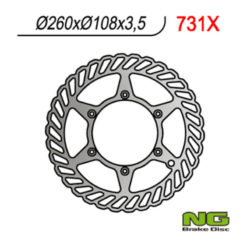Bremsscheibe NG Brake Disc 260/108/3.5mm (6 Loch)