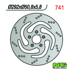 Bremsscheibe NG Brake Disc 292/50/5.8mm (5 Loch)